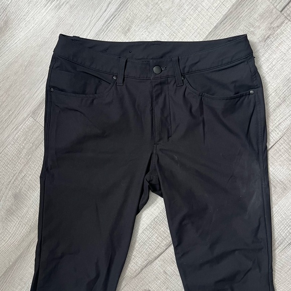 LULULEMON ABC Slim-Fit Pant 28" *Warpstreme Black Size 30 - Picture 8 of 13